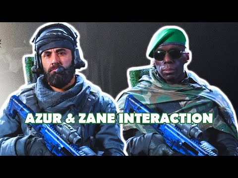 Call of Duty: Modern Warfare Operator Interaction  - Azur and Zane