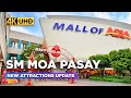 Tour at the NEW Attractions in SM MALL OF ASIA | Featuring the New GAME PARK and SKY GARDEN【4K】