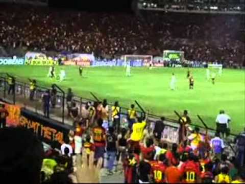 FINAL Copa do Brasil 2008 nas arquibancadas da ILHA