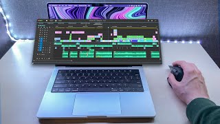 Working with MacBook // Editing 2 Min YouTube Video // No Talking