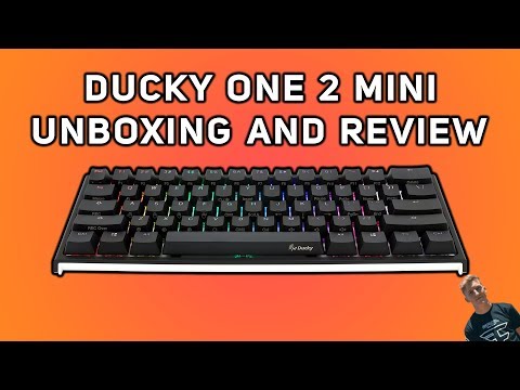 Ducky One 2 Mini Unboxing and Review!!