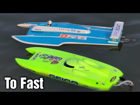 Proboat Miss Geico 17 & 1:20 Scale Atlas Van Line Hydroplane