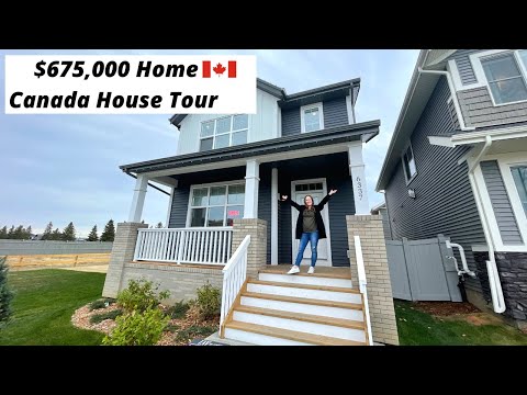 Kanadische Häuser | Innenansicht eines modernen Hauses im Wert von 675.000 $ | Leben in Kanada | ...