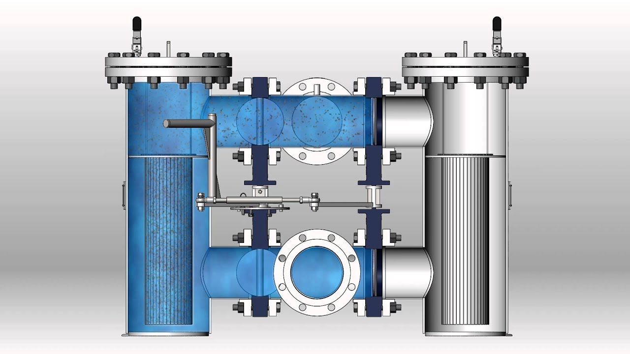 Fabricated Duplex Basket Strainer by Fluid Engineering