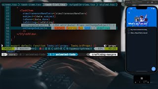 Testing on Android（02:05:20 - 02:06:09） - How to build a smoothly animated ToDo app with React Native, Expo, Reanimated, NativeBase, and Moti