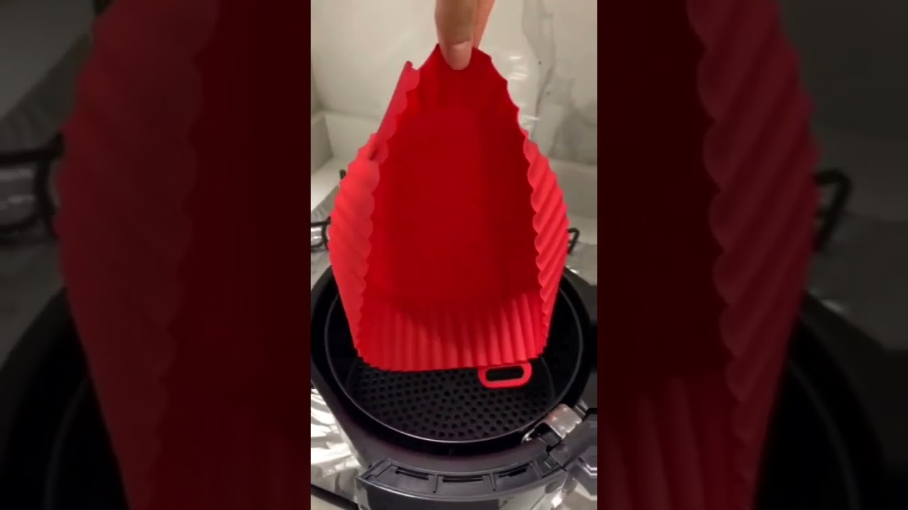Forma de silicone para air fryer
