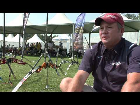 World Archery Championships 2011 in Torino (ITA) - Interview Reo WILDE (USA) - Compound World Record