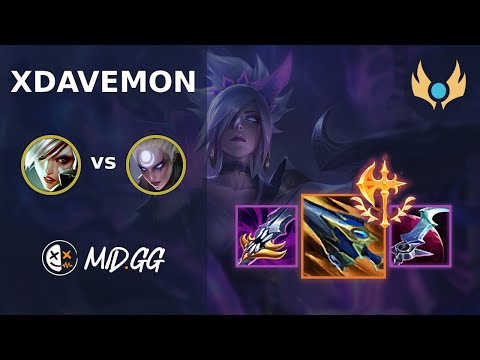 MID.GG: [ xDavemon ] Riven MID vs Diana | NA CHALLENGER | LOL Season 2025