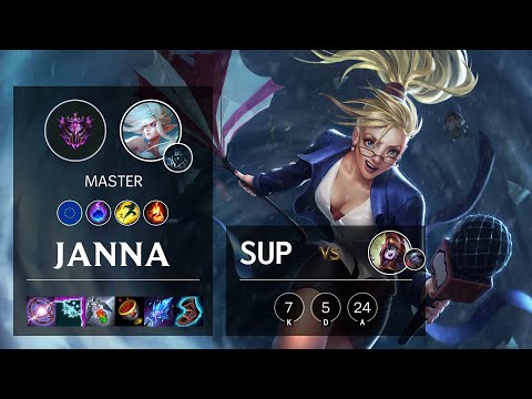 Janna Support vs Lulu - EUW Master Patch 10.19