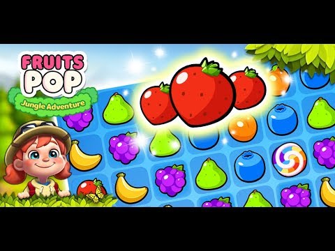 Fruits POP : Match 3 Puzzle Video