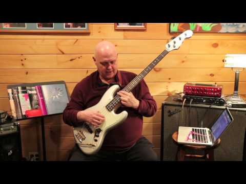 Real Bass Lesson 2 -  Music Theory - "10ths" on the bass