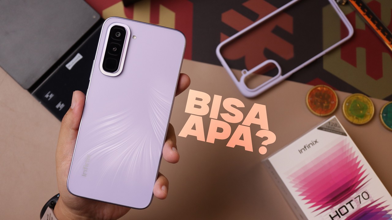 Nampak Lain Sekali! Unboxing Infinix HOT 70 RESMI Indonesia...