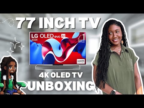 UNBOXING | 77 inch LG TV  | 2025 Flagship 4K OLED!