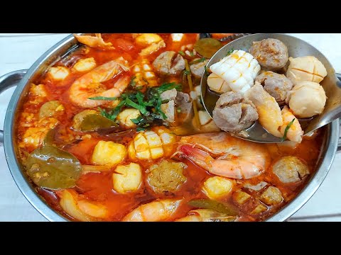 Cách nấu Lẩu Thái "siêu ngon" chua cay đơn giản tại nhà, đổi khẩu vị những ngày Tết