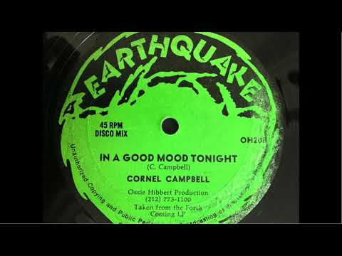 CORNEL CAMPBELL  - In A Good Mood Tonight