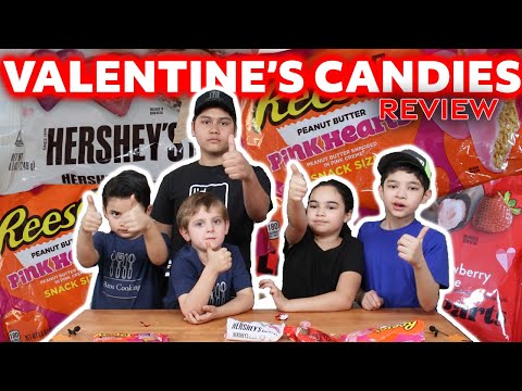Valentine's Candies Review | Hershey's Hearts, Reese's