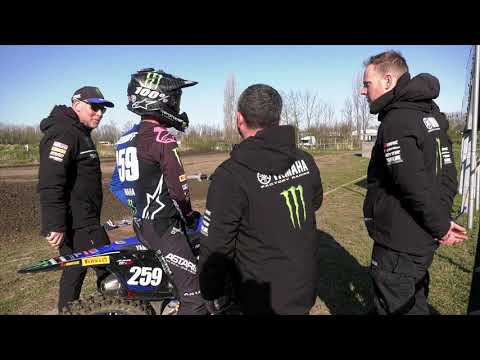 Hard pack training with Glenn Coldenhoff and Ben Watson