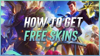 How to Get Free Skins In League of Legends Season 13 (2-3 SKINS A MONTH)