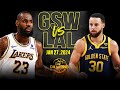 Golden State Warriors Vs Los Angeles Lakers Full Game Highlights January 27 2024 FreeDawkins