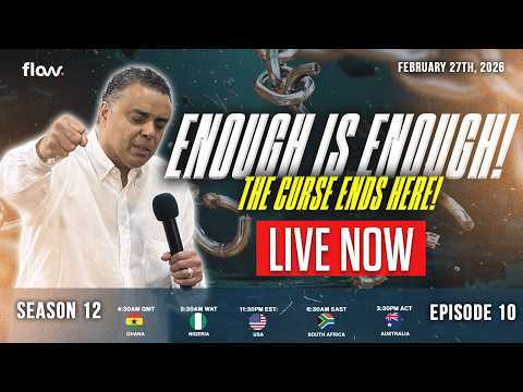 FLOW PRAYER MEETING S12 • E10 || ENOUGH IS ENOUGH! ! THE CURSE ENDS HERE || FRI 27 FEB 2026