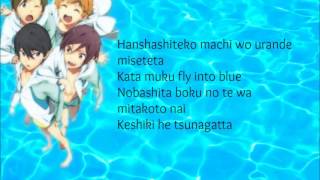 Free! Opening Lyrics &quot;Rage On&quot;