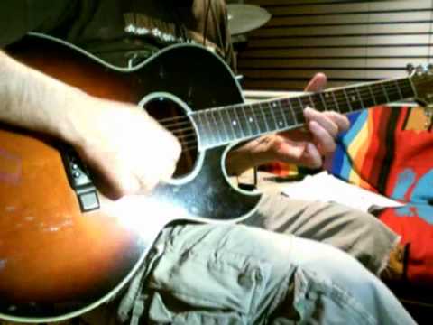 Washburn Woodstock acoustic electric guitar