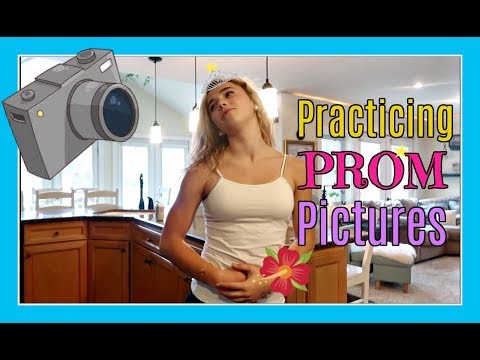 ÜBEN FÜR ABSCHLUSSBALLFOTOS