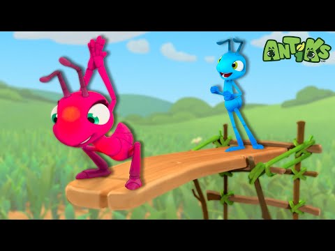 The BIG Ant DIVE | Antiks 🐜 | Action Cartoons For Kids