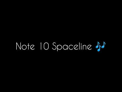 Note 10 Spaceline Original Ringtone Notification Sound