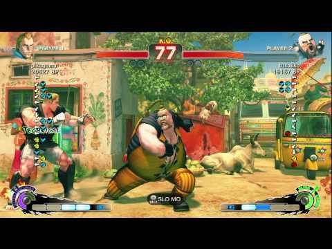 pikagoma [Abel] vs tukakko [Rufus] SSF4 Japanese Online Ranked Matches - TRUE-HD