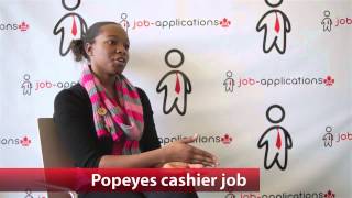 Popeyes Cashier Job