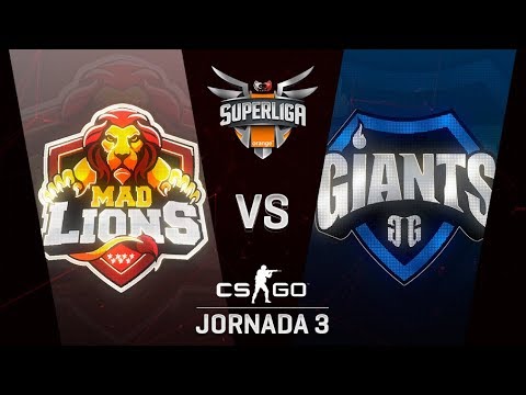 MAD LIONS E.C. VS GIANTS GAMING - MAPA 1 - SUPERLIGA ORANGE - #SUPERLIGAORANGECSGO3