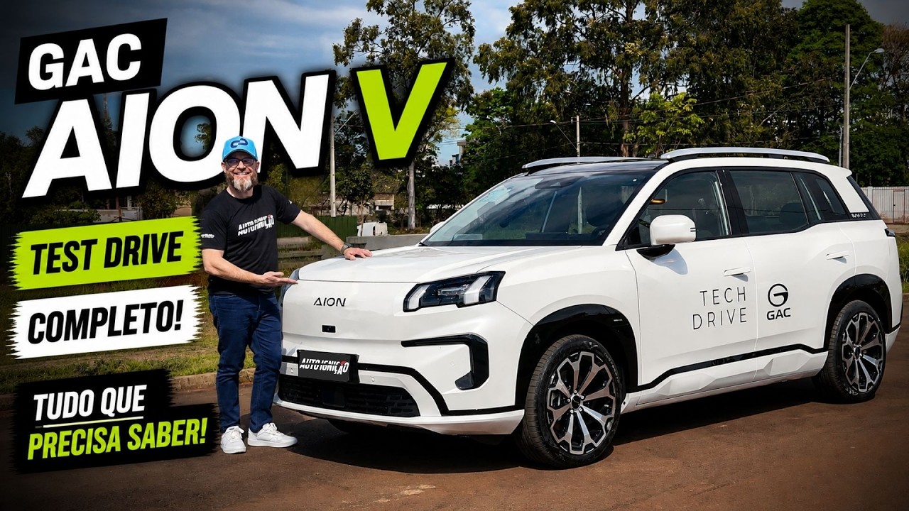 GAC AION V - É Bom? Test Drive Completo 0–100, Frenagem, ADAS, Suspensão e Muito Mais...