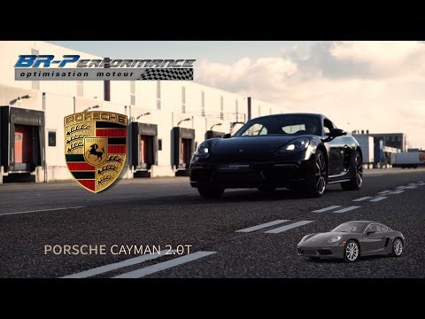 Porsche Cayman 718 2.0T Stage 1 Remap By BR-Performance