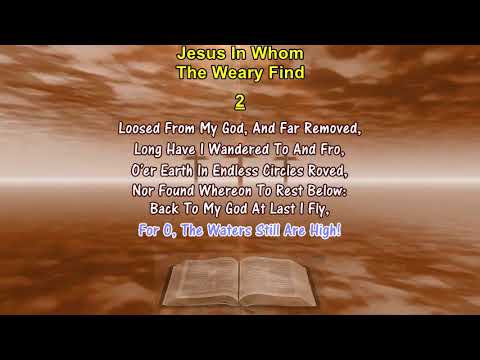 Thumbnail for Jesu, In Whom The Weary Find video