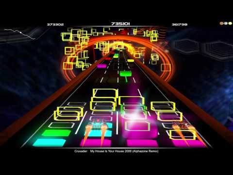 Audiosurf: Crusader-My House Is Your House 2006 (Alphazone Remix) [DVE]