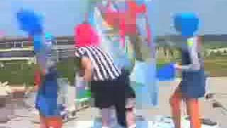 Shanna Crooks-Blue Cheerleader in TN Titans Promo