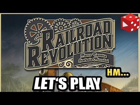 Railroad Revolution - Let's Play Rezension Regelerklärvideo (Pegasus)