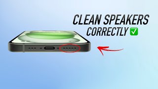 How To Clean iPhone Speakers Correctly!