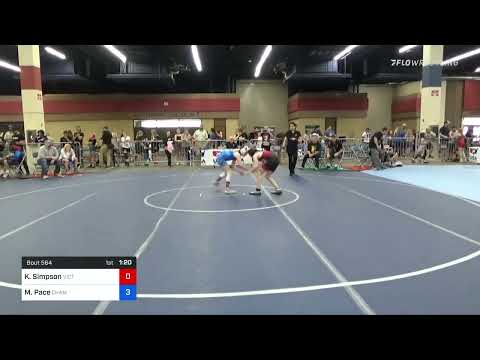 80 Lbs Rr Rnd 4 - Katy Simpson, Victory School Of Wrestling Vs Maquelle Pace, Champions Wrestling
