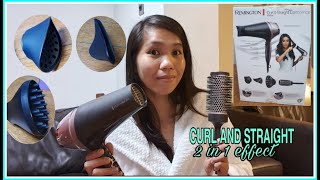 REMINGTON CURL AND STRAIGHT CONFIDENCE (REVIEW) || jenny & steve