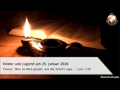 "Wer an Mich glaubt, wie die Schrift sagt ...." Johannes 7,38