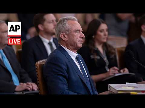 Video Thumbnail: LIVE: RFK Jr. testifies on HHS budget before House committee