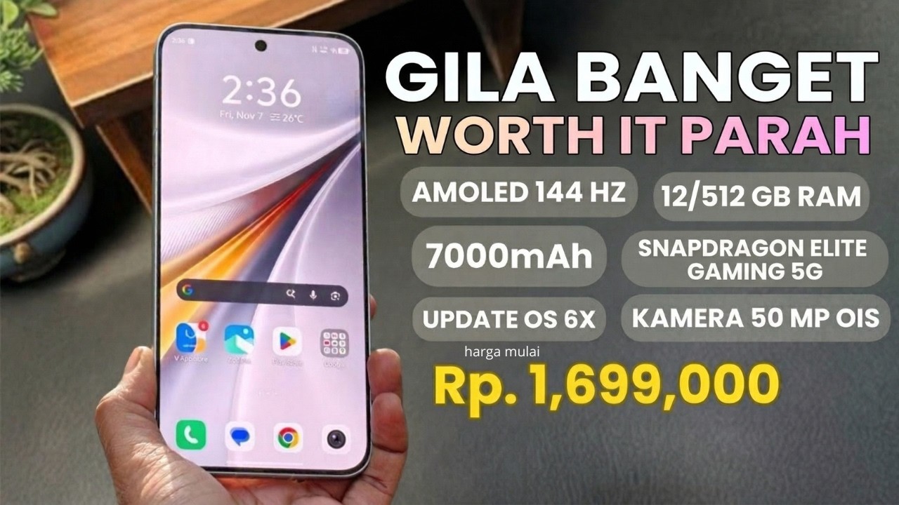 HARGA ANJLOK‼️RAM 12/512 GB, 7000MAH - HP SPEK TINGGI TERBAIK DAN TERMURAH MARET 2026