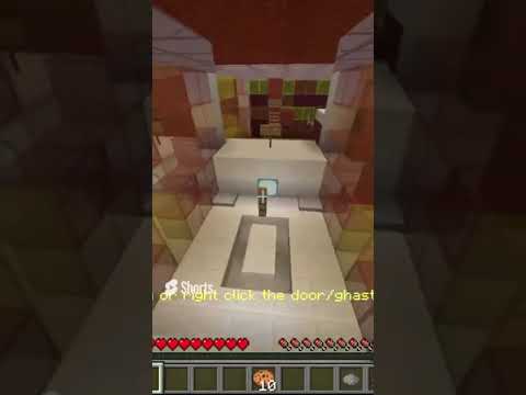 Insane Minecraft Ski Parkour Speedrun! #shorts