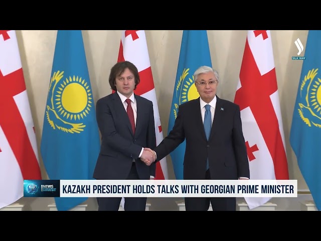 Казакстандын президенти Грузиянын Премьер-министри менен сүйлөшүүлөрдү өткөрдү