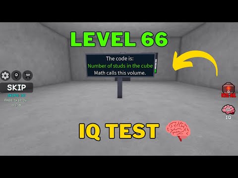 How To Solve Roblox IQ Test Level 66 | IQ Test 🧠 Guide