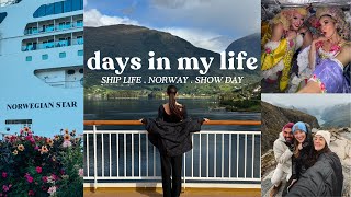 Days In My Life as a Cruise Ship Performer📍Norway + Show day🌟🛳️