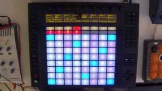 Ableton Push Live song 