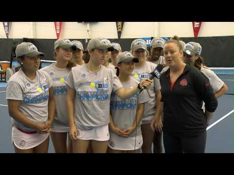 Ohio State vs. Michigan - B1G Women's Tennis Championship Highlights